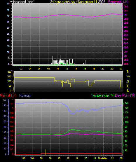 24 Hour Graph for Day 11