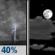 Tonight: A chance of showers and thunderstorms before 8pm. Partly cloudy, with a low around 72. Southwest wind 6 to 10 mph, with gusts as high as 18 mph. Chance of precipitation is 40%. New rainfall amounts less than a tenth of an inch possible. Tonight: Chance Showers And Thunderstorms then Partly Cloudy