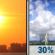 Today: Sunny then Chance Showers And Thunderstorms