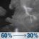 Tonight: Showers and thunderstorms likely before 2am. Mostly cloudy, with a low around 74. Southwest wind 6 to 10 mph. Chance of precipitation is 60%. New rainfall amounts between a quarter and half of an inch possible. Tonight: Showers And Thunderstorms Likely