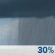 Friday: A chance of rain showers. Partly sunny, with a high near 69. Chance of precipitation is 30%. Friday: Chance Rain Showers
